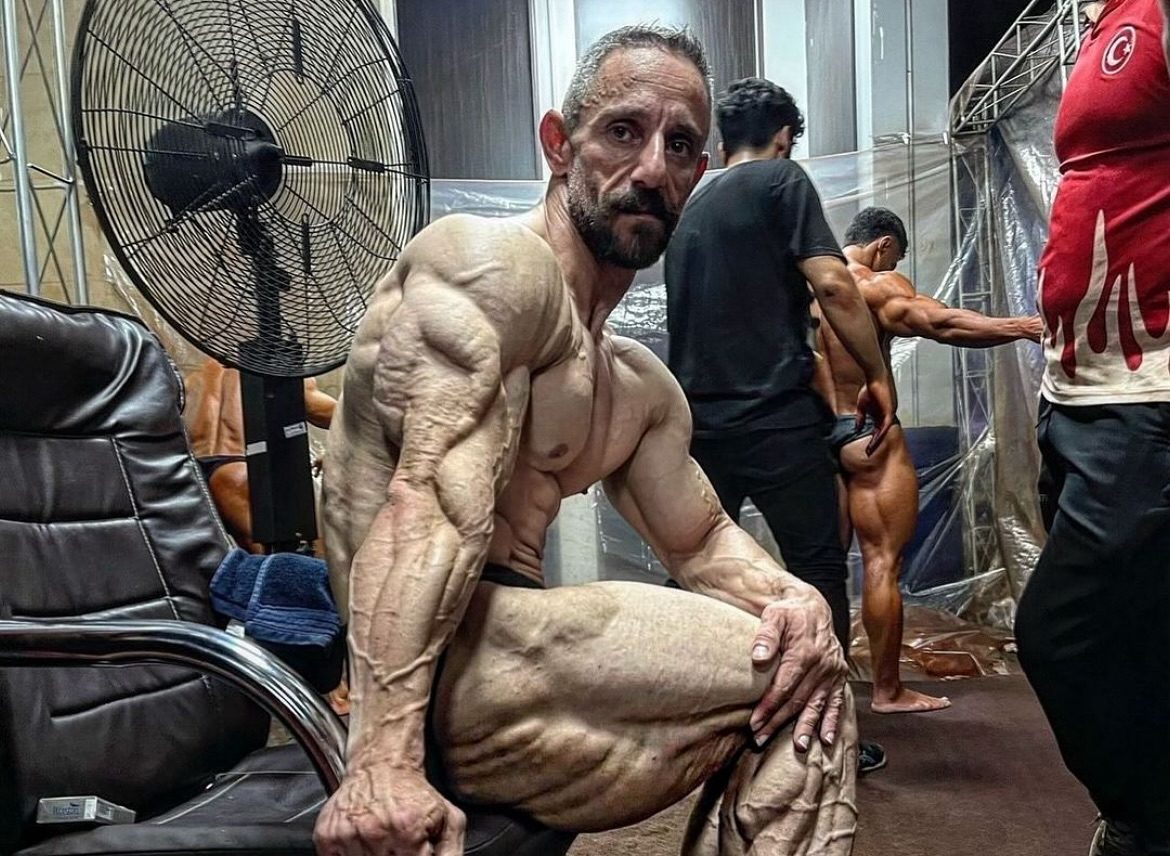 Keyvan Olfati Impressiona Backstage no IFBB World Championships 2024