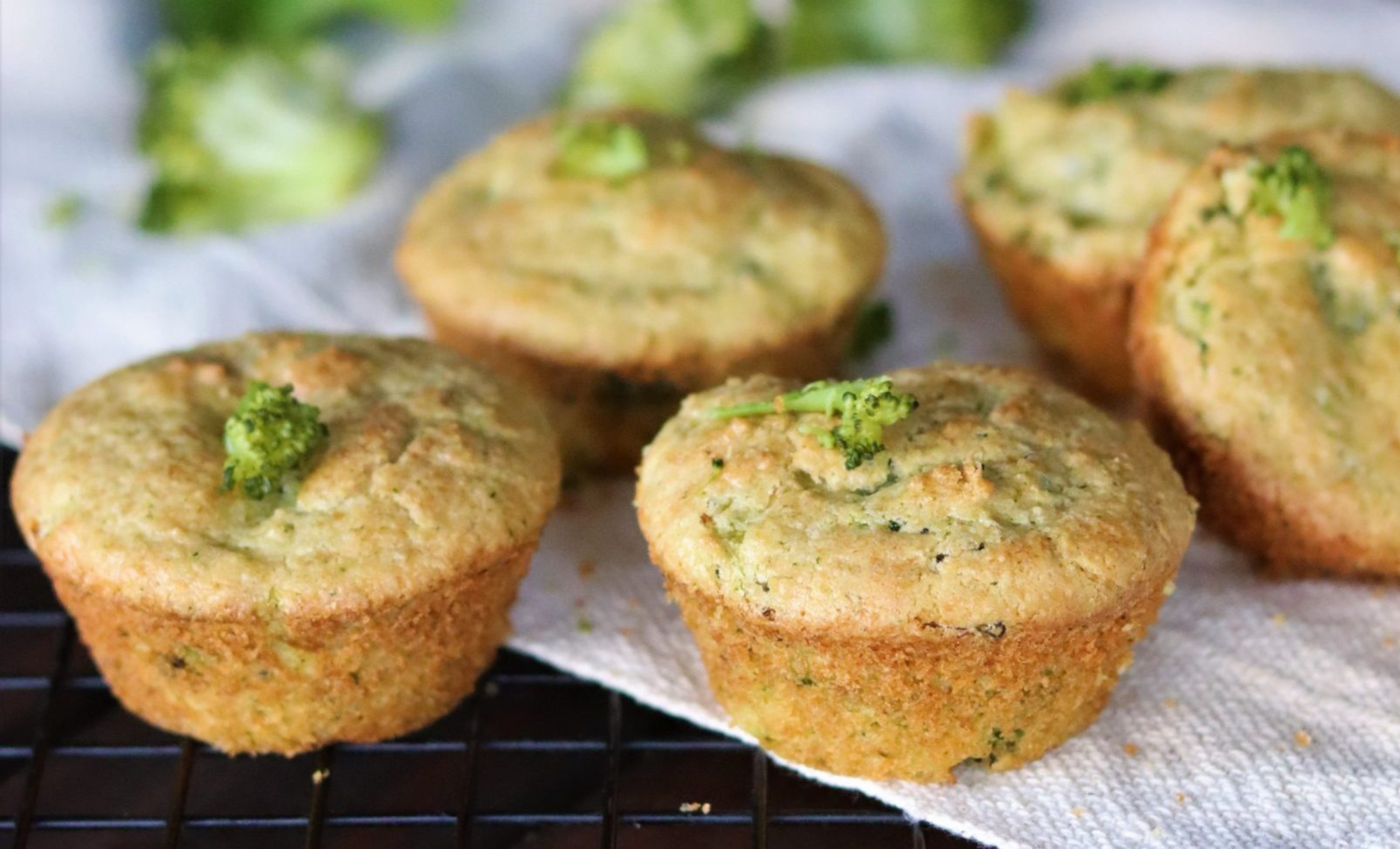 Receita Fitness: Muffin Salgado de Aveia com Brócolis e Queijo Cottage