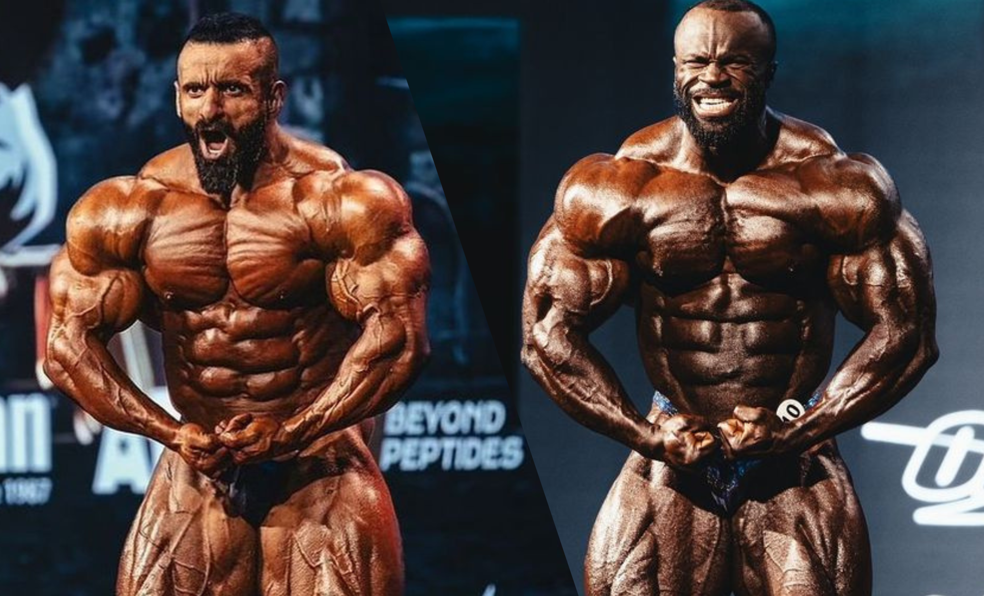 Samson Dauda Derrota Hadi Choopan em 5 Poses no Mr. Olympia 2024 – Veja as Poses Vencedoras!