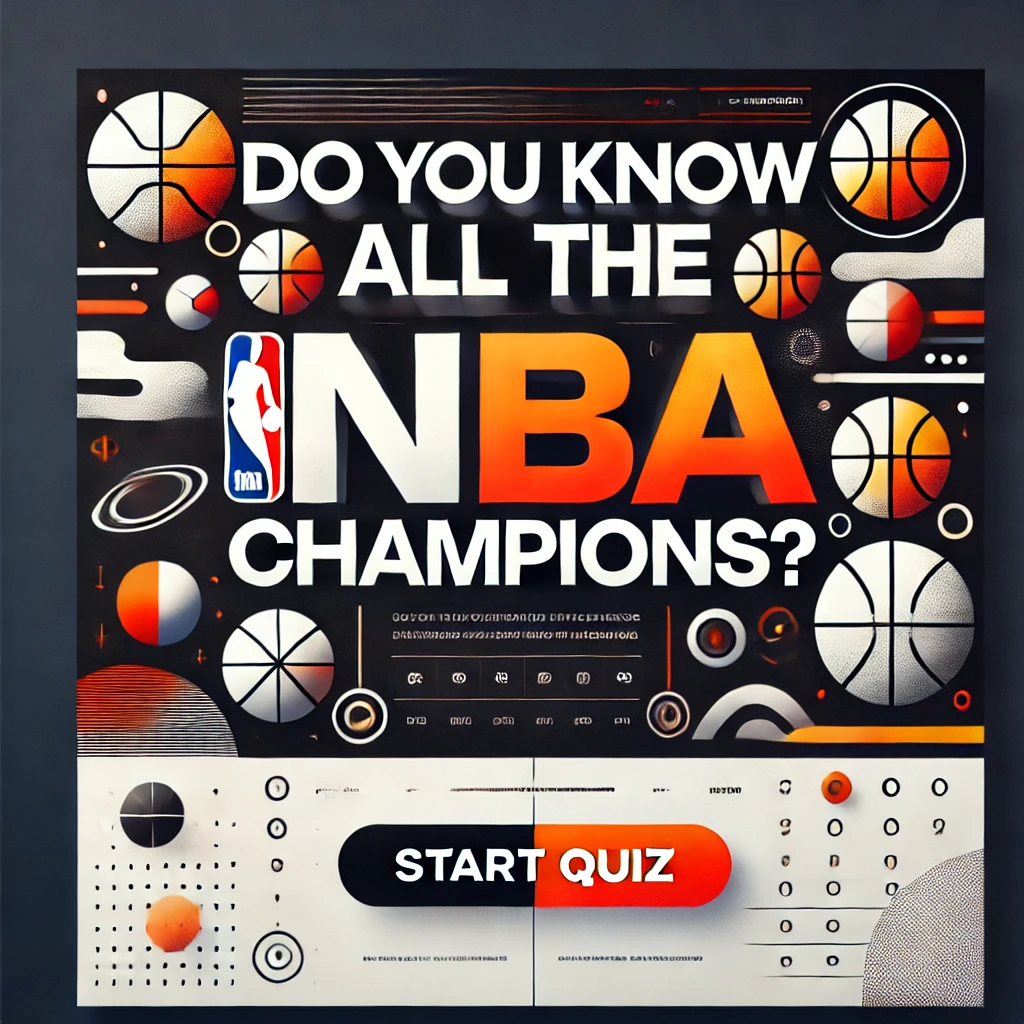 Cunoști toți campionii NBA?