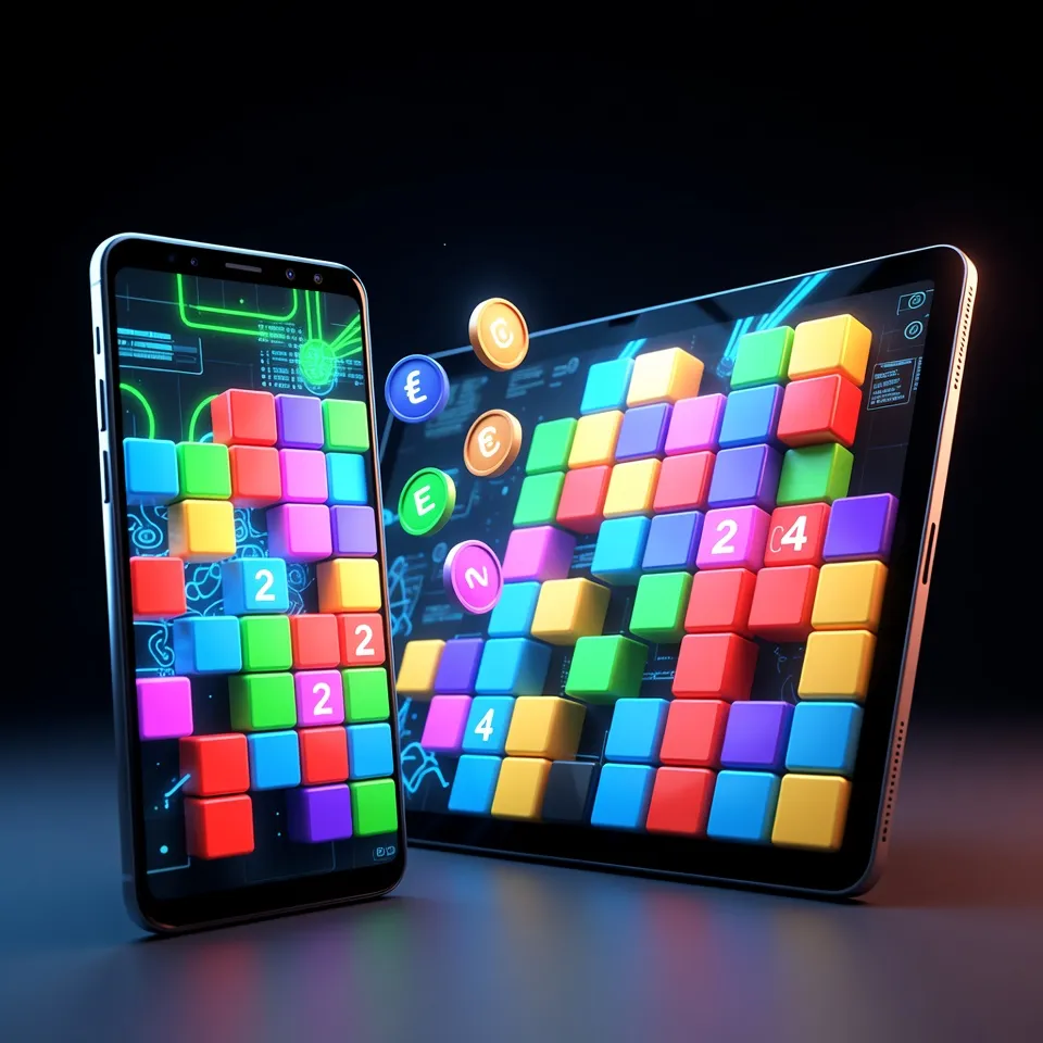 Block Blast no Celular