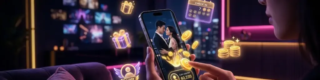 como ganhar moedas grátis no ReelShort